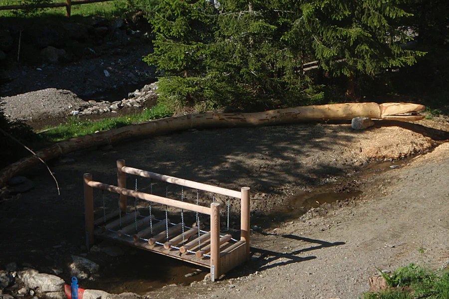 Gold panning in Pusterwald